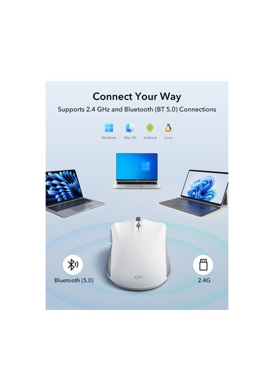 Magmouse Kablosuz Mouse - Beyaz White - 859010669 Diğer
