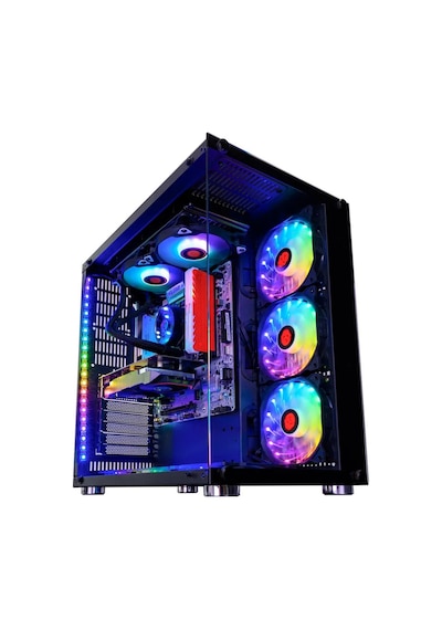 Coldpower Seaview 7X ARGB Temperli Cam 750W 80+ Bronze E-ATX Bilgisayar Kasası