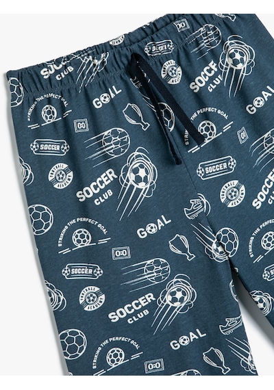Koton Şort Futbol Temalı Baskı Detaylı Beli Bağlamalı Pamuklu Lacivert Desenli 4skb40117tk Lacivert Koton Şort Futbol Temalı Baskı Detaylı Beli Bağlamalı Pamuklu Lacivert Desenli 4skb40117tk Lacivert