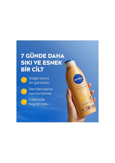 2 Adet Nivea Q10 Sıkılaştırıcı Ve Bronzlaştırıcı Losyon 400 Ml
