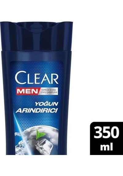 Men Kepeğe Karşı Etkili Şampuan Yoğun Arındırıcı Kömür İle 350 Ml