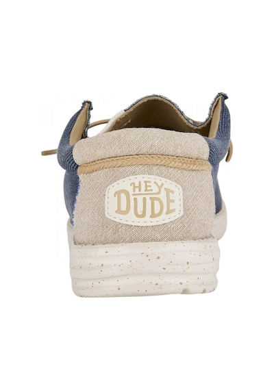 Sneaker Günlük Erkek Hd.40952 Hey Dude Wally Coastline Jute Lacivert