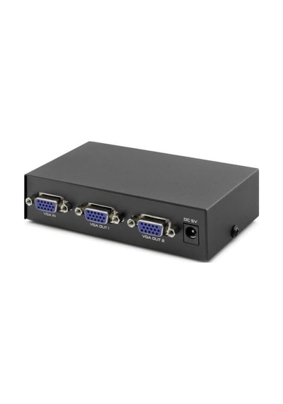 1245 Vga Splitter Switch 2 Port 200mhz Çoklu Ekran Çoklayıcı