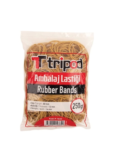 250 Gr Ambalaj Para Lastiği Çok Renkli