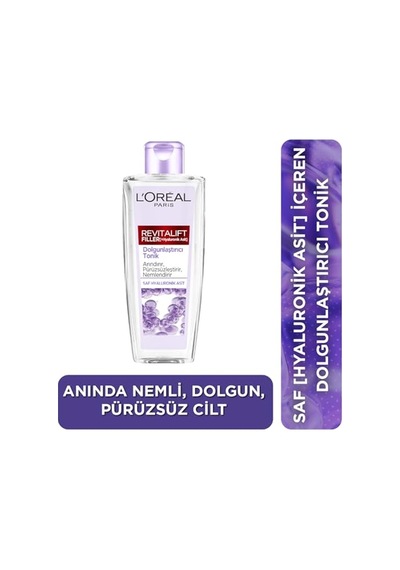 L'oreal Paris Revitalift Filler Dolgunlaştırıcı Tonik 200 Ml - Hyaluronik Asit, 3600523965663