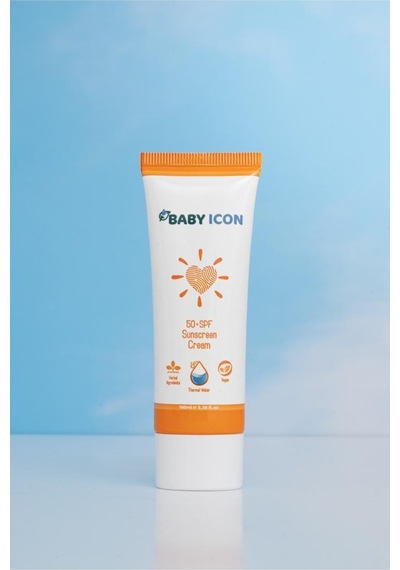 Baby Icon Bebek ,çocuklar Ve Hamileler Için Spf 50 Güneş Kremi 100 Ml