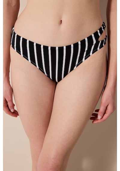 Penti Albany Cut Siyah-beyaz Bikini Altı Plfsjhfı24ıy-sbc