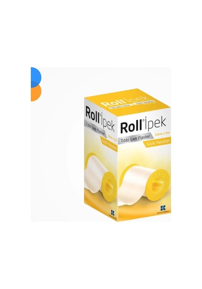 Roll İpek Flaster 10cm X 5m - 10 Adet 10'lu Paket