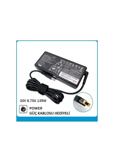 20V 6.75 Lenovo Uyumlu Legion 81Fv000Ytx. 81Fv001Ktx Adaptör Şarj Cihazı