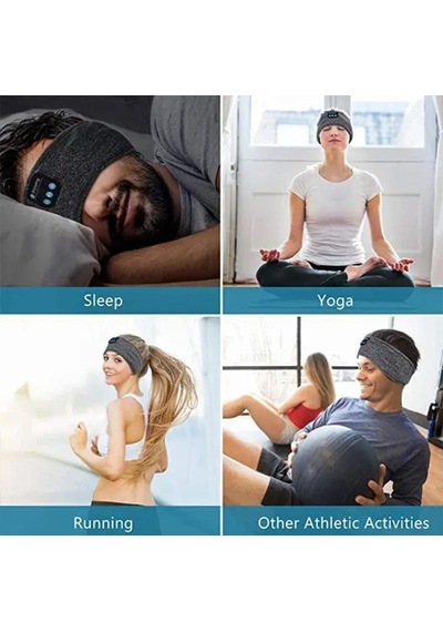 Mbk Trade Kablosuz Bluetooth Uyku Bandı Kulaklıklar Spor Için Inc
