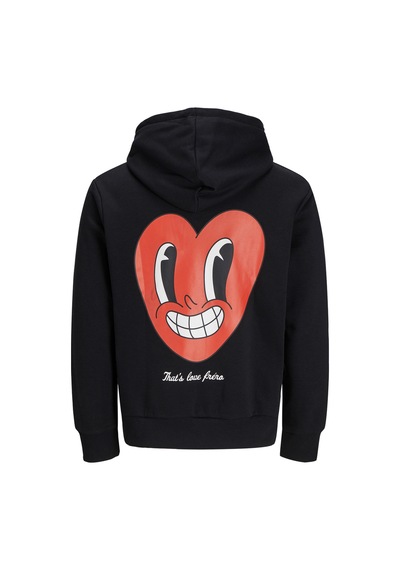 Jack & Jones 12275331 Erkek Siyah Sweatshirt Siyah