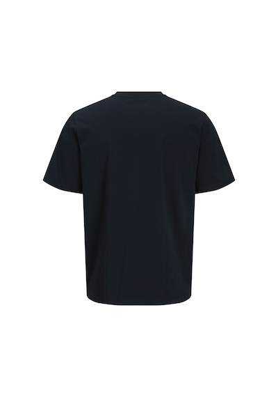 Jack & Jones Erkek Bisiklet Yaka Gögüs Baskili Tisört - New Plas - 12310180 Lacivert Jack & Jones Erkek Bisiklet Yaka Gögüs Baskili Tisört - New Plas - 12310180 Lacivert