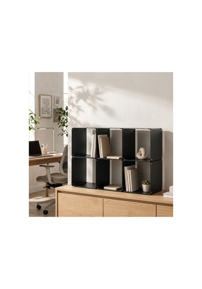 Node 6'lı Modüler Metal Açık Raf Ünitesi Konsol Ve Masaüstü Kitaplık 50x33 Cm Siyah - 944245501 Siyah Node 6'lı Modüler Metal Açık Raf Ünitesi Konsol Ve Masaüstü Kitaplık 50x33 Cm Siyah - 944245501 Siyah