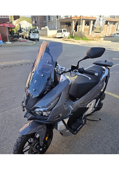 Motocam Rks Freccia Ön Cam 2022-2026 Model 55cm Füme Renkli 4mm Kısa