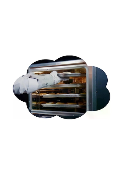 Osimix Konveksiyonel 4'lü Buharlı Patisserie Fırın 40x60 Cm Tepsi Kapasiteli - Poğaça,pasta,börek