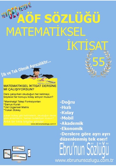 AÖF İİBF Ebrunun Sözlüğü Matematiksel Iktisat - E Sözlük