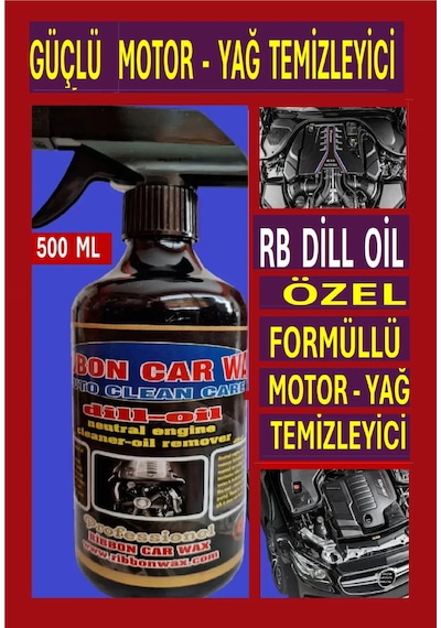 Rb Dill Oil Motor - Yağ Temizleyici 500 Ml