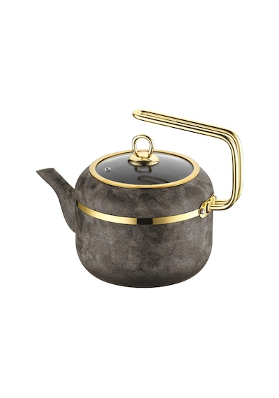Brioni Royal Stone 1,5 lt Granit Çaydanlık Kumtaşı&Altın