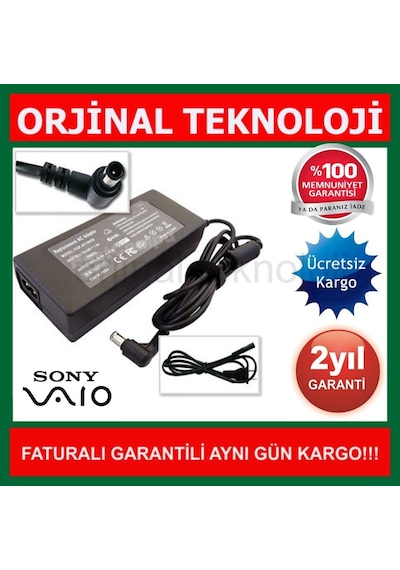 Sony Vaio Vpcf13S0E Şarj Adaptörü Cihazı