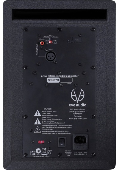 Eve Audio SC2070 | 250W 6.5" 2-Yollu Aktif Stüdyo Monitörü (Tek)