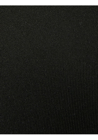 Koton Tül Detaylı Spor Sütyeni Kaplı Slim Fit Siyah 4sak30207nk