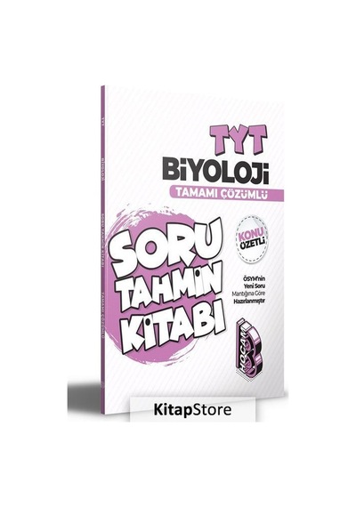 2022 TYT Biyoloji Konu Özetli ve Tamamı Çözümlü Soru Tahmin Kitabı -  Benim Hocam Yayınları
