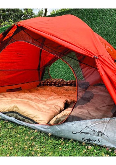 Campout Neptune 3 Kişilik Çadır Renksiz