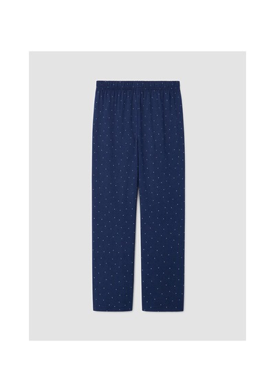 Lcw Dream Lacivert Bisiklet Yaka Kadın Pijama Takımı
