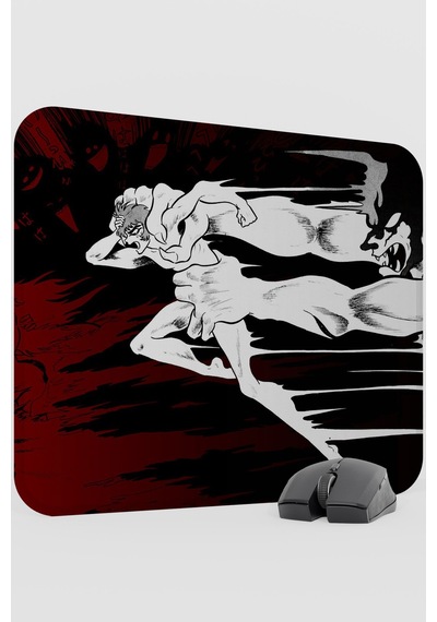 Devilman Crybaby Anime V4 - 48x40 Xl Gaming Kauçuk Kaymaz Taban Mouse Pad Fare Altlığı