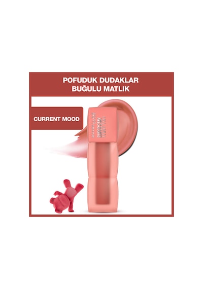 Maybelline New York Superstay Teddy Tint 10 Current Mood Allow Custom