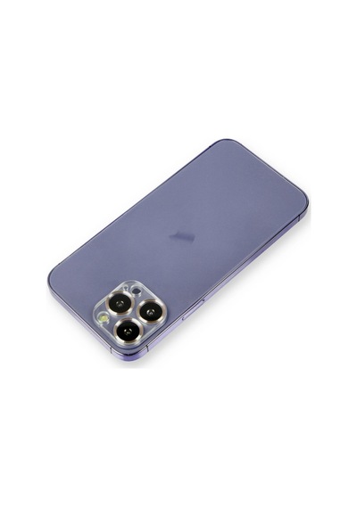 iPhone Uyumlu 12 Pro Max Metal Kamera Lens Koruma Cam - Gold