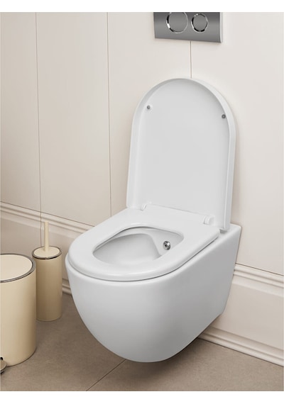 Housera Duroplast D Model Klozet Kapağı Beyaz