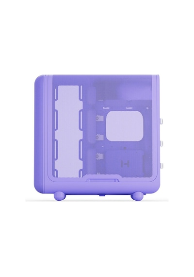 X50 Taro Milk Temperli Cam Usb 3.2 Atx Mid Tower Gaming Kasa Cs-hyte-x50g-tm