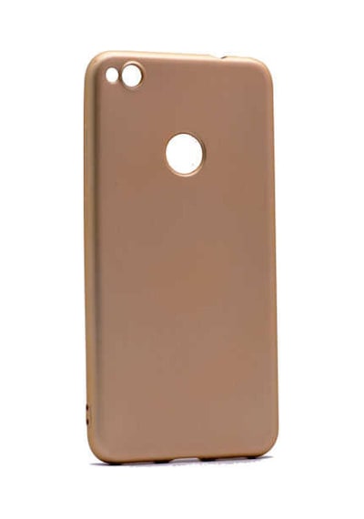 Huawei P9 Lite 2017 Kılıf Zore Premier Silikon Kapak Gold