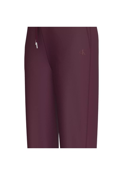Calvin Klein Archıve Logo French Terry Slım J Kadın Bordo Eşofman Altı