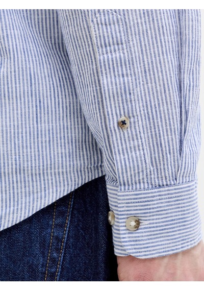 Jack & Jones Erkek Uzun Kollu Gömlek - Summer - 12289174 Infinity