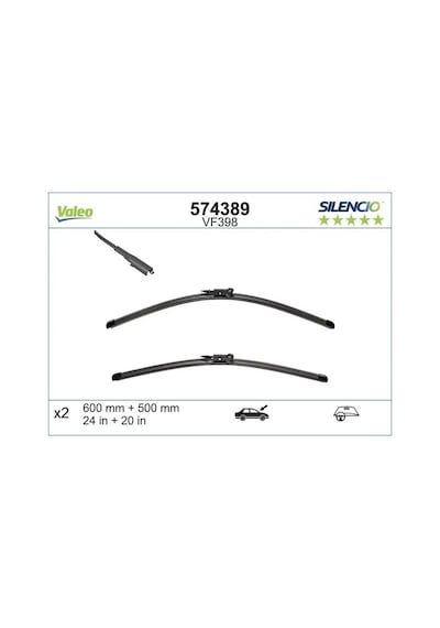 Bmw 320i E90 On Silecek Seti 2007-2011 Valeo 574389