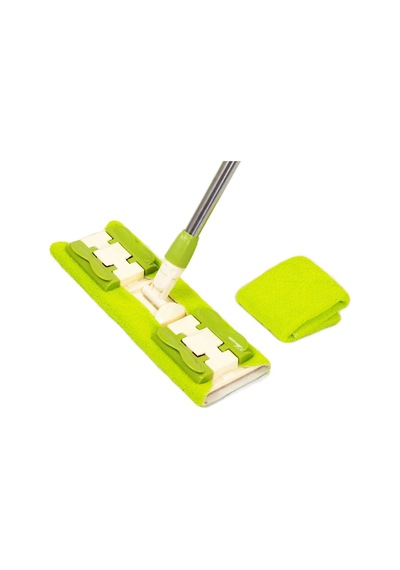 Sihirli Spin Mop Teleskopik Çok Amaçlı Mop +1 Bez Hediyeli - Mor 5468 Çok Renkli
