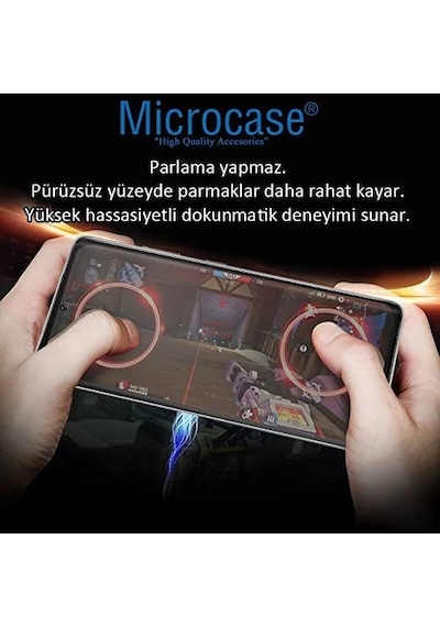 OnePlus 10 Pro 5G Tam Kaplayan Çerçeveli Mat Cam Koruma - AL3124