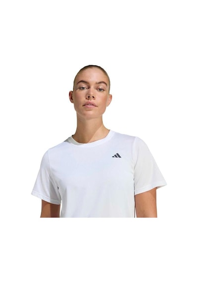 Adidas Workout Essentials Kadın Beyaz Yuvarlak Yaka Tişört Beyaz
