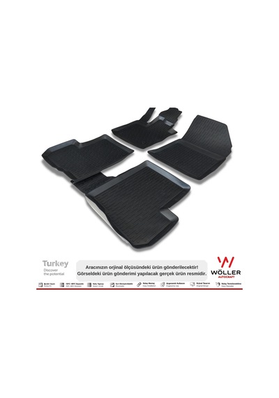 Dacia Lodgy Paspas 2013 2021 Arası 3D Havuzlu Wöller Paspas