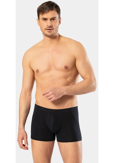 Cacharel Erkek Likralı Boxer 1335/Siyah 001