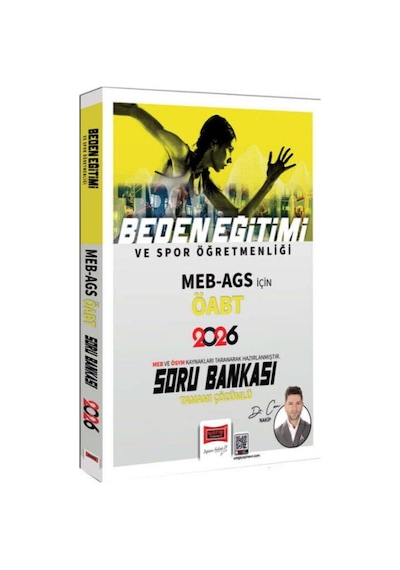 Yargı Yayınları 2026 Öabt Meb Ags Beden Eğitimi Ve Spor Öğretmenliği Tamamı Çözümlü Soru Bankası