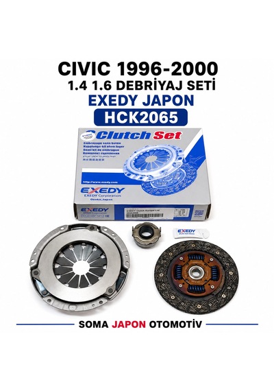 Civic 96-00 1.4 1.6 Debriyaj Seti Hck 2065 Exedy Japon Hck2065