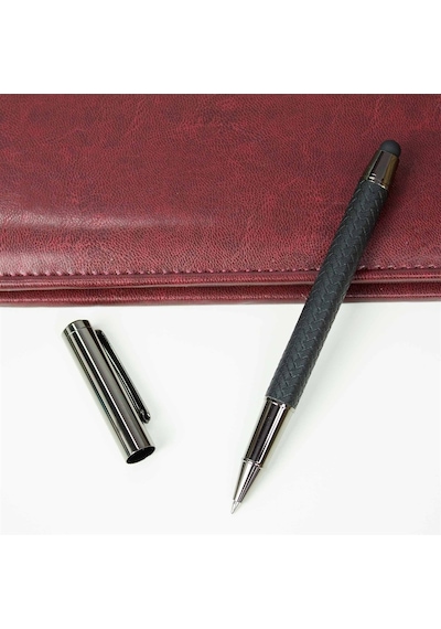Pierre Cardin Pierre Cardin Deri Erkek Cüzdanı Kartvizitlik Ve Kalem Seti P2368