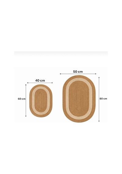 Jüt , Hasır ,banyo Paspas Takımı, Banyo, Takımı, Klozet Takımı Hasırkrem Hasırkrem