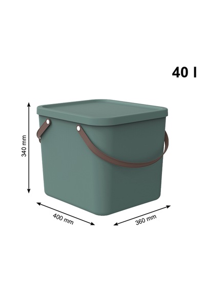 Albula Modern Depolama Kutusu 40l Yeşil