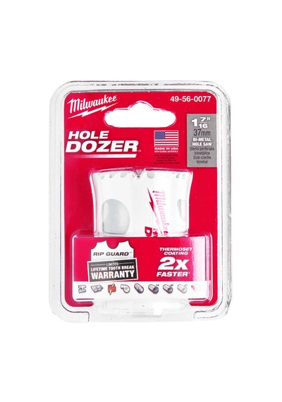 Milwaukee 37 Mm %8 Kobaltlı Bi-metal Endüstriyel Seri Panç
