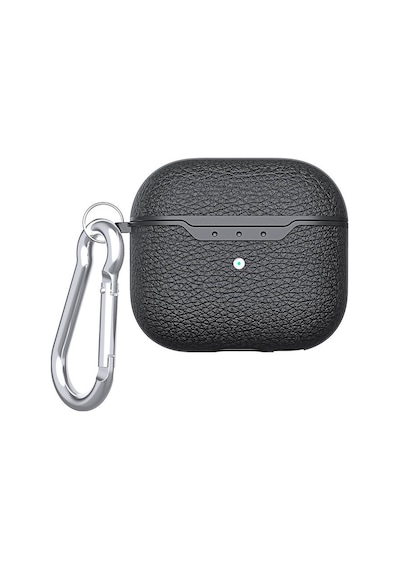 Subutu Apple Uyumlu AirPods 4 Kılıf Airbag 03 Silikon-siyah Siyah