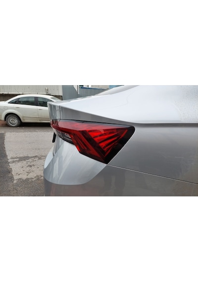Skoda Octavia Stop Çerçeve Sticker-Kolay Uygulama-Uzun Ömürlü